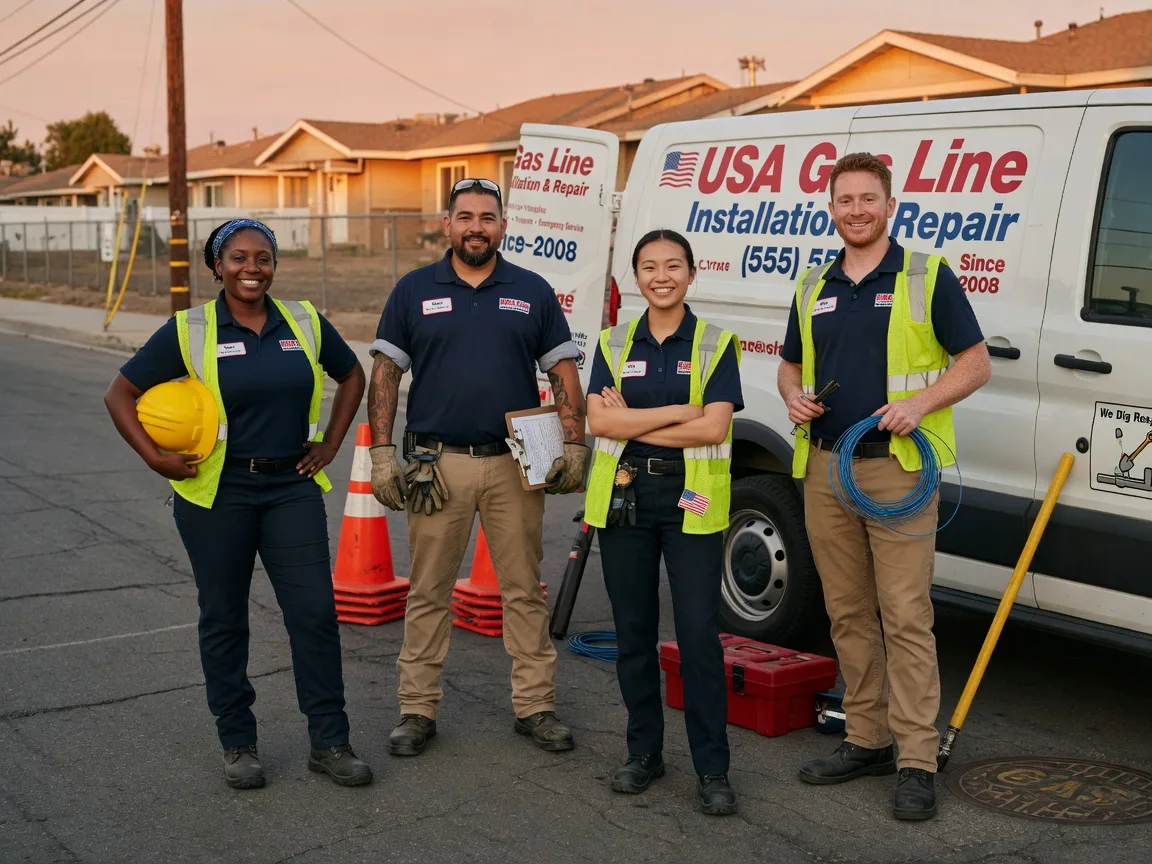 Gas Line Installation company in Orient, SD